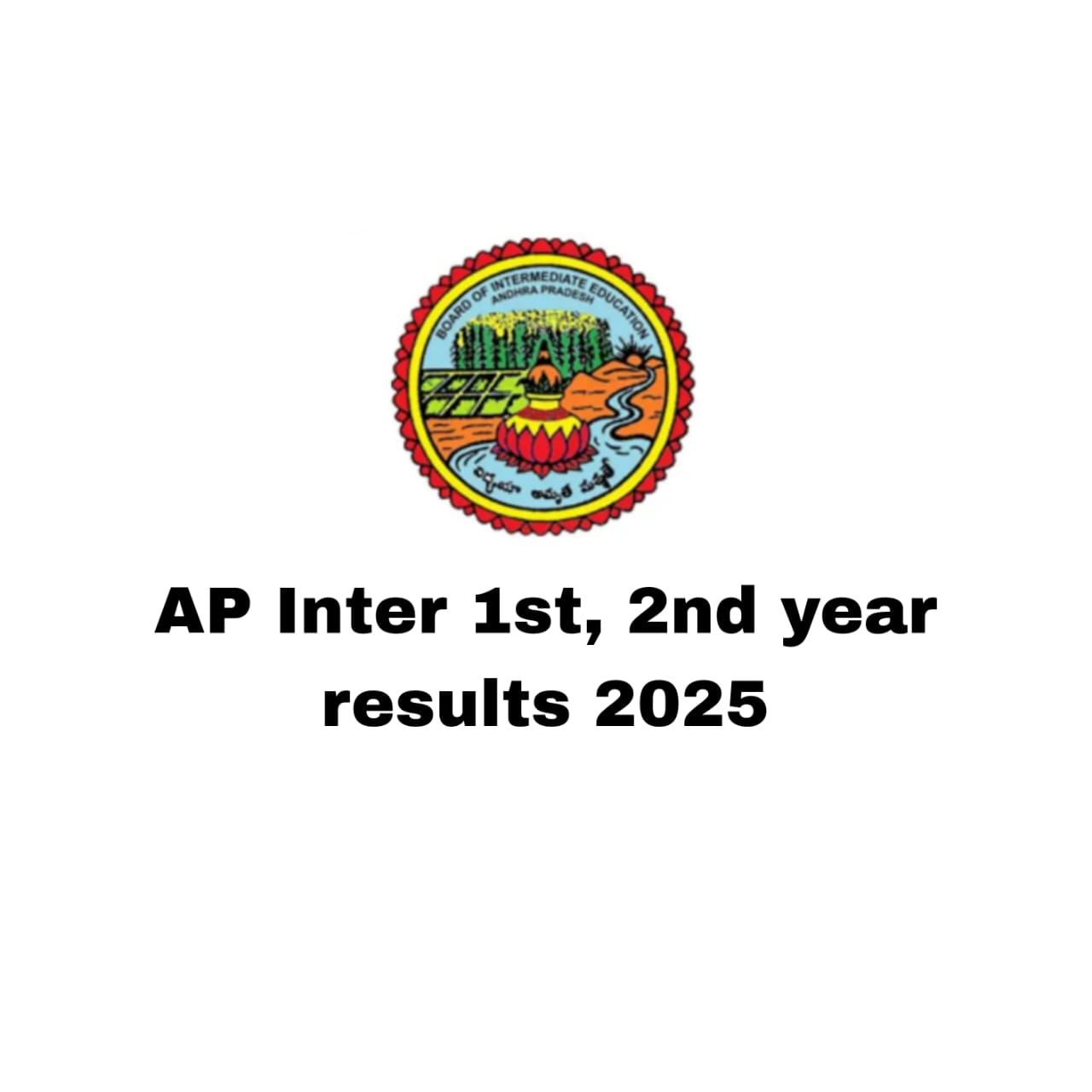 AP inter 1st, 2nd year results 2025 Live updates