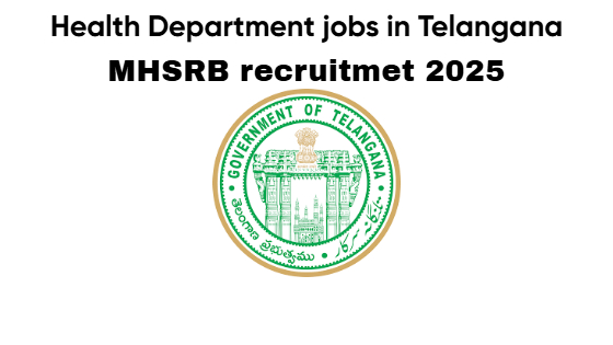 Health Department jobs in Telangana