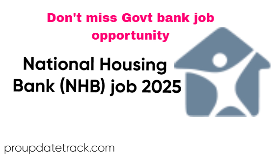 National Housing Bank (NHB) job 2025