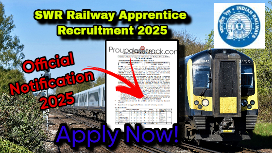 SWR Railway Apprentice Recruitment 2025: Apply online for Railway SWR 904 posts
