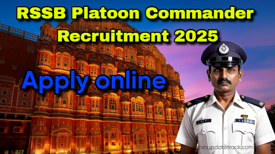 RSSB Platoon Commander Recruitment 2025