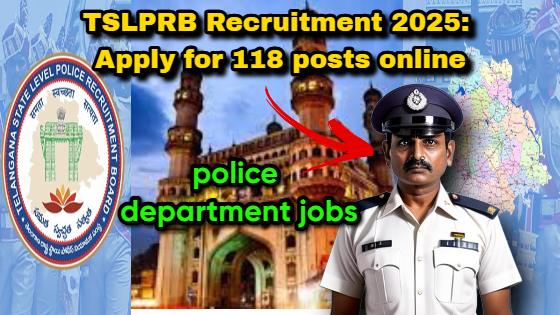 TSLPRB Recruitment 2025: Apply for 118 posts online