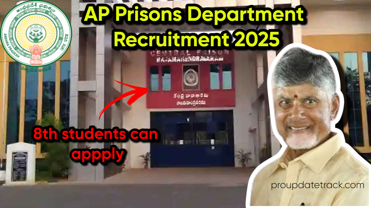 AP Prisons Department Recruitment 2025