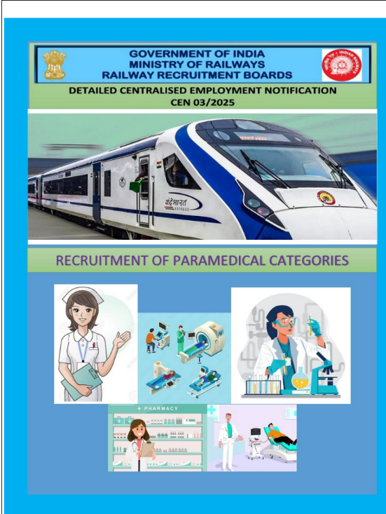 Railway RRB Paramedical Recruitment 2025