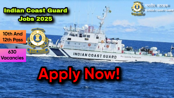 Indian Coast Guard Jobs 2025
